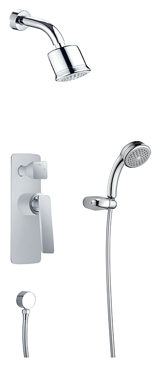 Комплект душевой TIMO Helmi SX-4059/00-16SM хром, белый