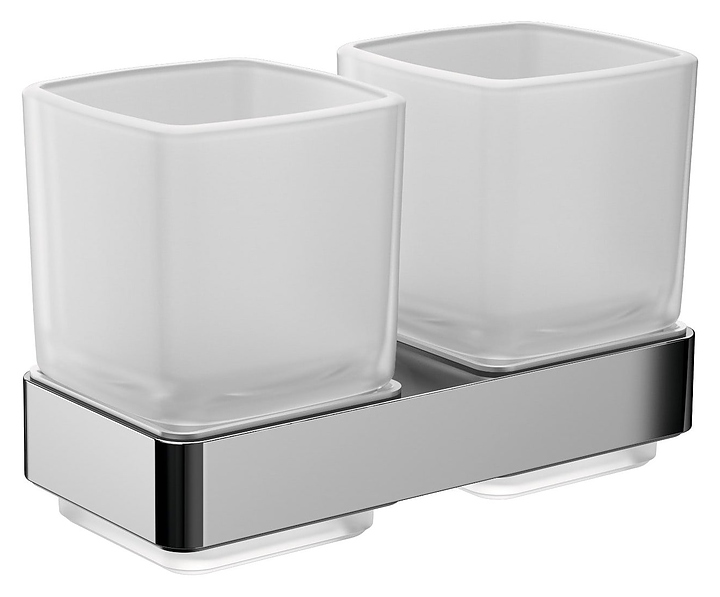 Держатель для зубных щеток двойной подвесной EMCO Loft хром