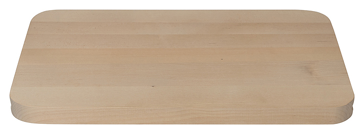 Доска разделочная Luxstahl 500х300х30 мм береза с пазом