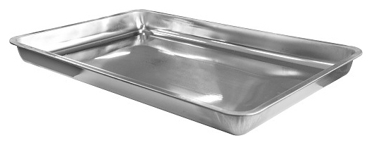 Лоток мелкий ROAL YF-0106 308х208х19 мм (нерж. сталь)