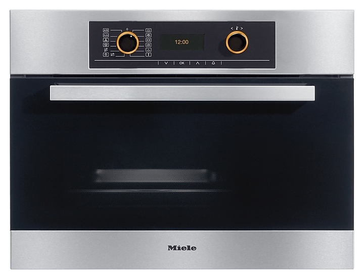 Встраиваемая пароварка Miele DGC 5061 сталь CleanSteel