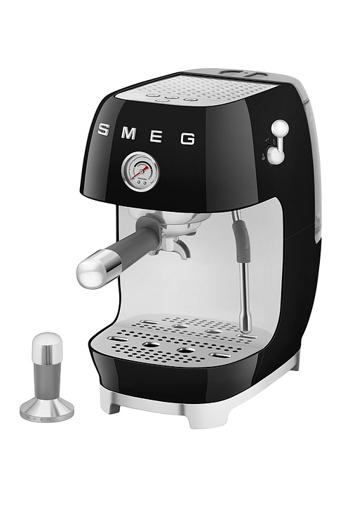 Эспрессо кофемашина SMEG ECF03BLEU 1.65 кВт черный, глянцевый