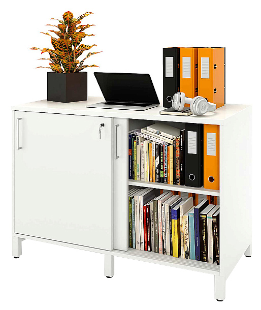 Локер ZAMM 2 полки МК 600 120х60х83,7 см белый