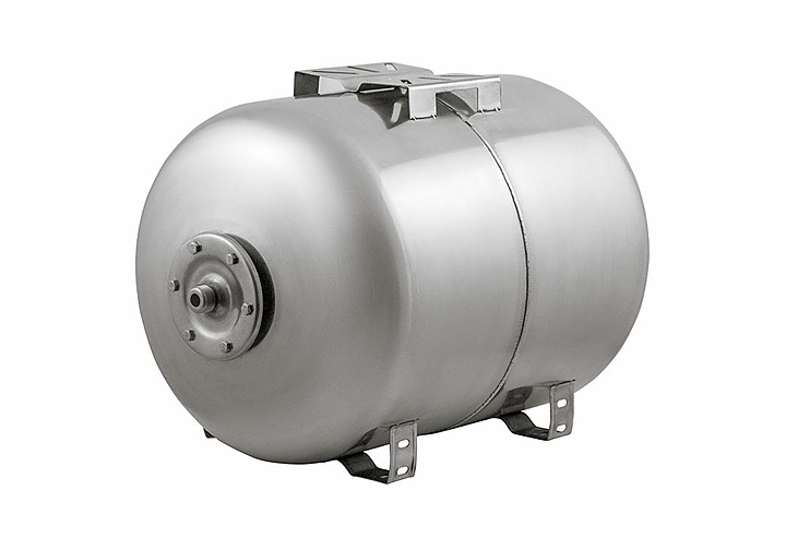 Гидроаккумулятор Unipump 100 л (нерж.) горизонтальный