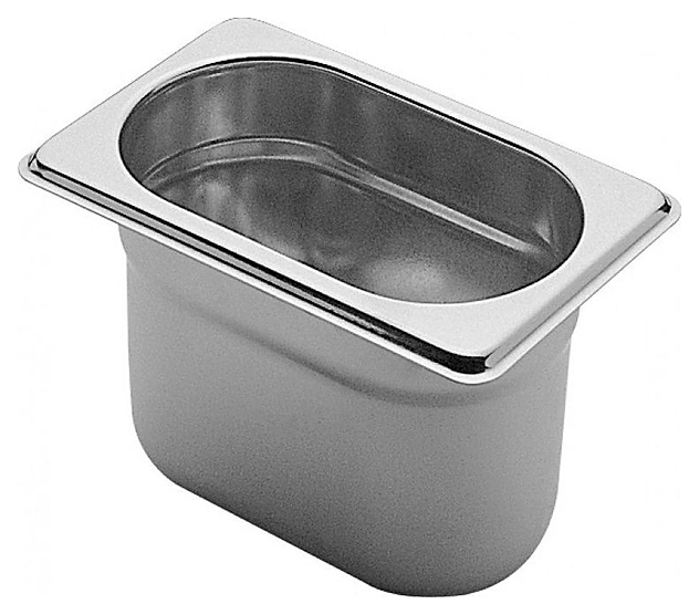 Гастроемкость GASTRORAG 19100 GN 1/9-100 (176х108х100) нерж. сталь (распродажа)