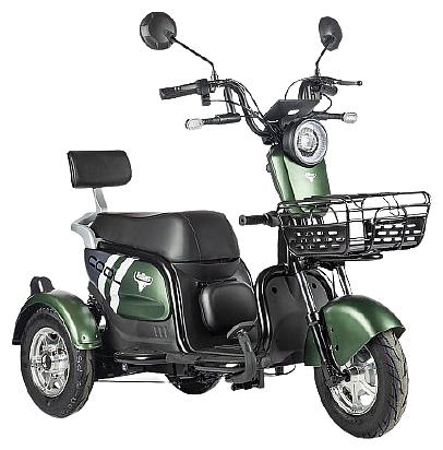 Трицикл Rutrike Шкипер зеленый