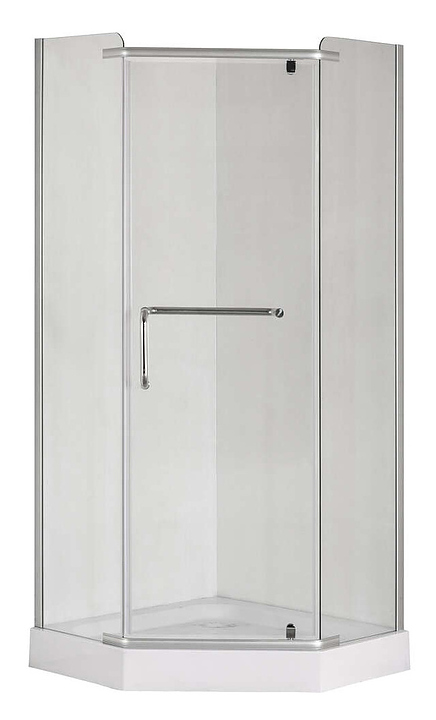 Душевой уголок Taliente CBled TA-09093-1CP 90х90х195 см хром