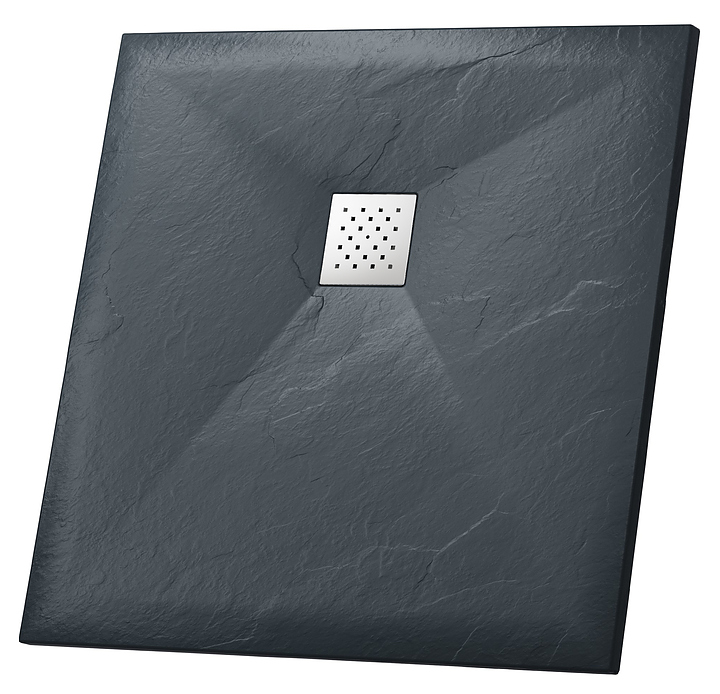 Поддон душевой Grossman Strong GR-S2100100Q 100х100 см, камень