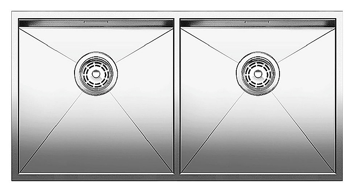 Кухонная мойка Blanco Zerox 400/400-IF/N