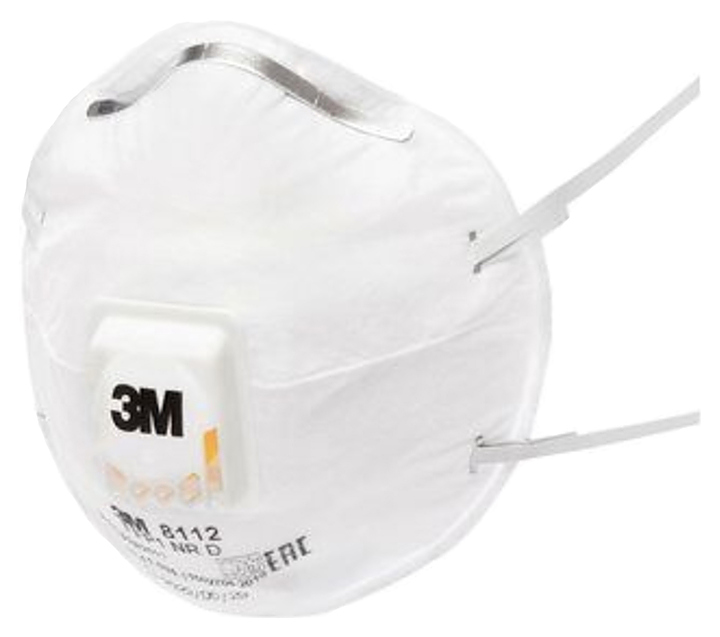 Респиратор защитный 3M 8112 FFP1 с клапаном выдоха