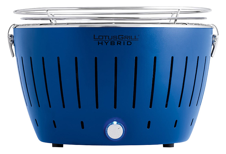 Гриль бездымный LotusGrill Hybrid Classic синий