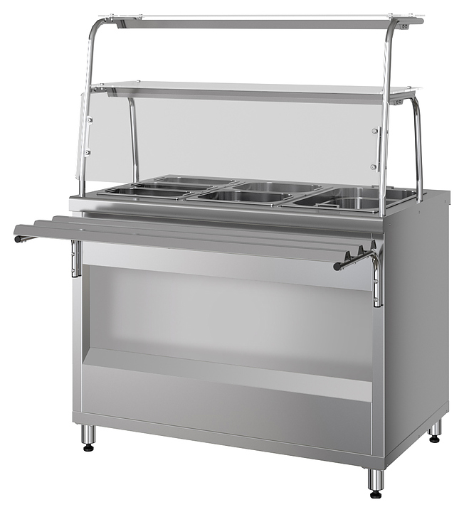 Прилавок-мармит Марихолодмаш ПМВЭ11 для вторых блюд