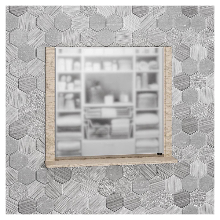 Зеркало СаНта Венера 80 бежевый дуб