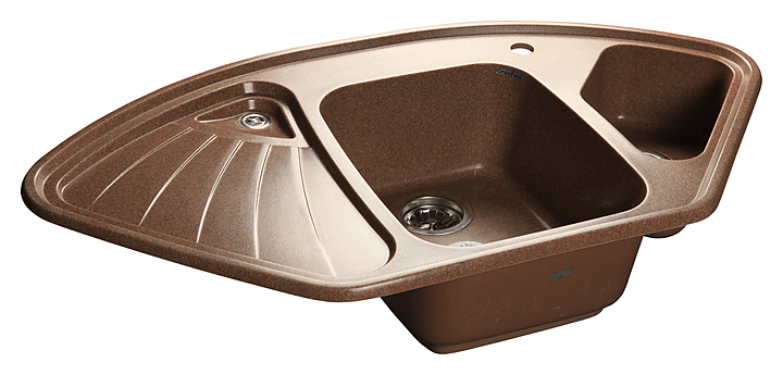Кухонная мойка GranFest Corner GF-C-1040E терракот