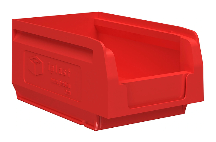 Контейнер iPlast Logic Store 165х100х75 мм красный