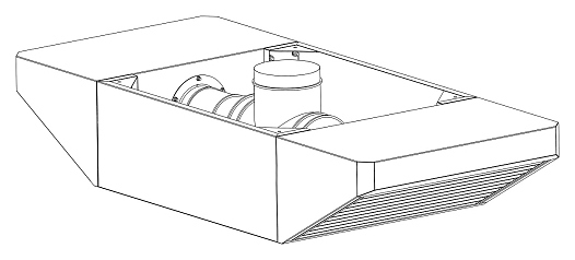 Зонт вытяжной RoboLabs RL407161