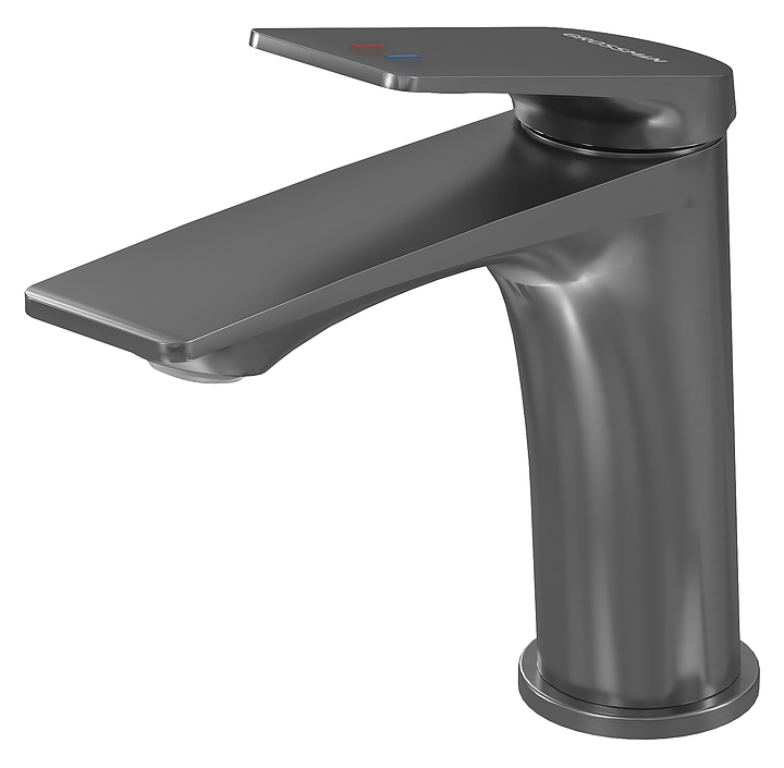 Смеситель для раковины Grossman Galaxy 510.K35.01.420 графит сатиновый