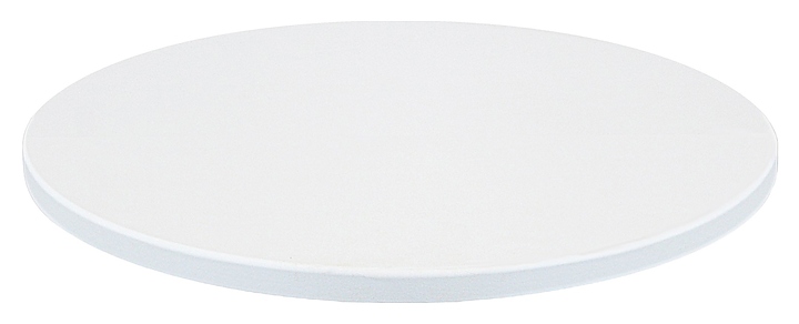 Столешница Sheffilton SHT-TT 80 (МДФ) круглая белоснежная шагрень