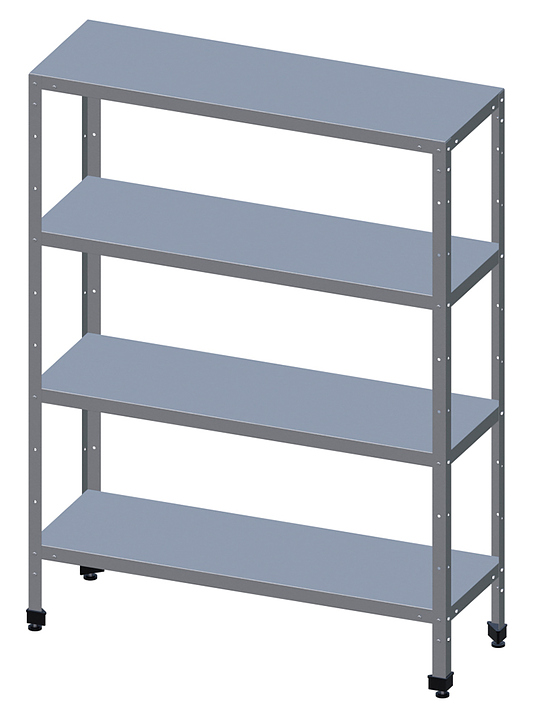 Стеллаж кухонный VIATTO СТК-600/400-ЮТ