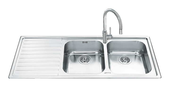 Кухонная мойка SMEG LM116S-2