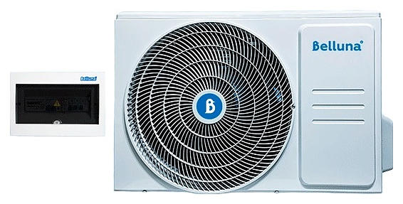 Компрессорно-конденсаторная станция Belluna ККС Р101R на 2-3 потребителя, с ресивером, щитом защиты и 2-3 сигнальными боксами