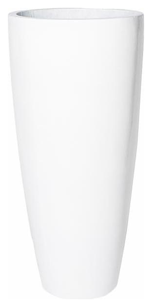 Кашпо Pottery Pots Dax (47х100 см) белый глянец