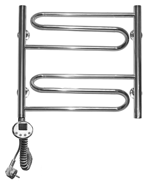 Полотенцесушитель электрический Domoterm Офелия П6 50x50 см EL, левый, хром