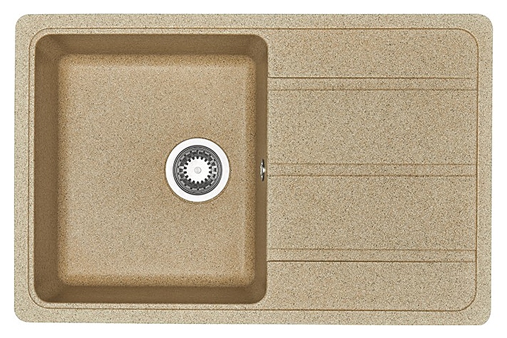 Кухонная мойка AQUATON Аманда 1A712832AD220 песочный