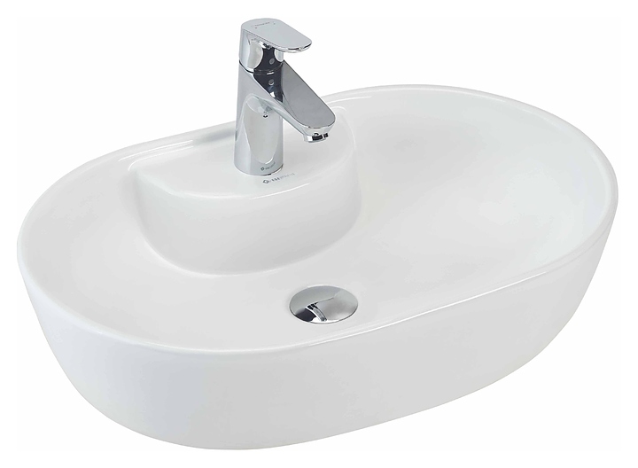 Раковина beWash Bogen 88611101 60х39,5х13,5 см, фарфор, белая