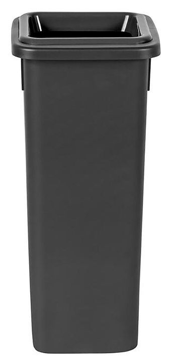 Контейнер для мусора PLAFOR Fit Bin 20 л черный