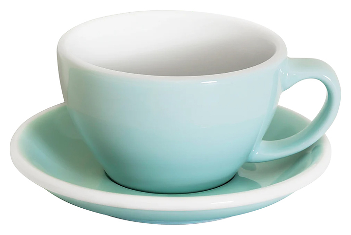 Пара кофейная Loveramics Egg C088-B049B 300 мл, светло-голубая