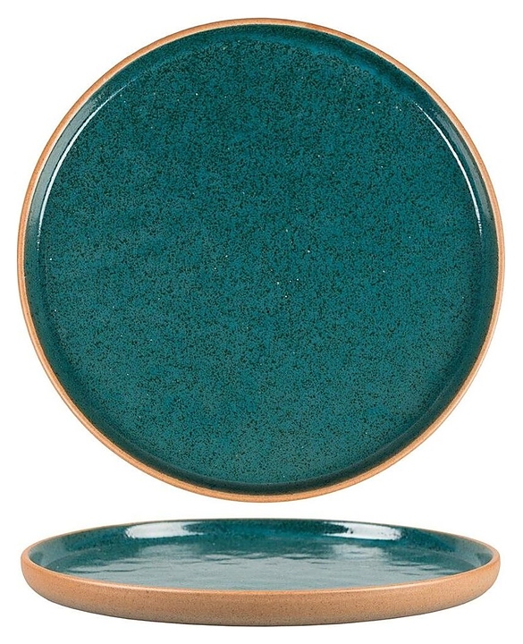 Тарелка с бортом P.L. Proff Cuisine Blue Taiga 81270215 234х234 мм