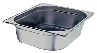 Гастроемкость Gastrotop GN 1/2-65 (325х265х65) нерж. сталь