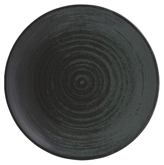 Тарелка мелкая Porland Lykke 187617 170 мм зеленая без борта