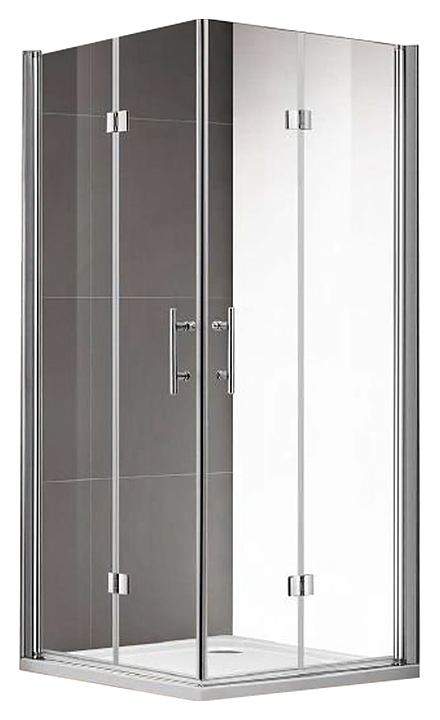 Уголок душевой CEZARES ECO-O-ASH-2-80/100-C-Cr 80х100х195 см