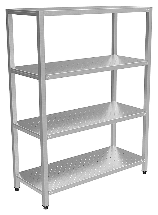 Стеллаж кухонный КОБОР СКТПР-90/40 (высота 1800)