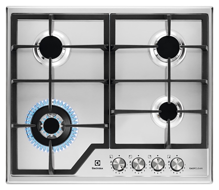 Варочная панель газовая Electrolux KGS64362XX нерж. сталь