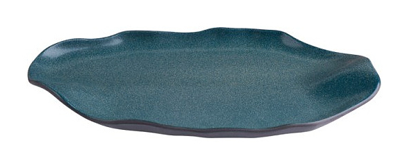 Блюдо овальное Roots Teal TEA-SNTKT23 23 см синий