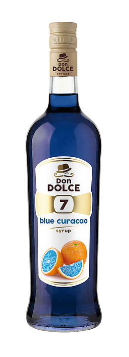 Сироп Don Dolce 75353 Блю Курасао 1 л (бутылка стекло)