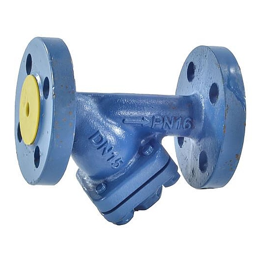 Фильтр сетчатый Tecofi Y-образный чугун Ду 32 Ру16 Тмакс=300 oC фл F3240N