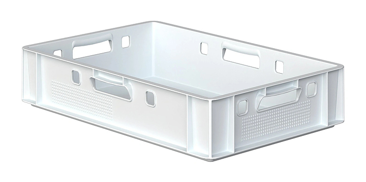 Ящик универсальный iPlast E1 FK-6412 600х400х120 мм белый