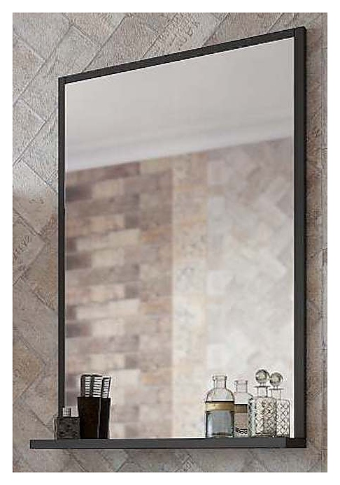 Зеркало Sanflor Норд 60 см белое матовое