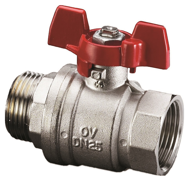 Кран шаровой Oventrop Optibal 1076303, ДУ 10, PN 16, G 3/8