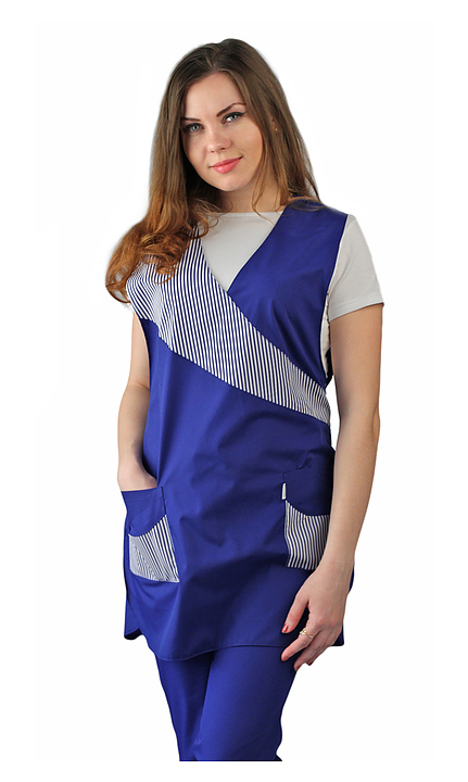 Костюм женский Ursus ТОР528-030 София р.40-42, рост 158-164 васильковый