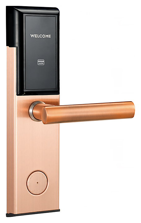 Замок электронный OZLOCKS HL-F02 Mifare гост. бронза