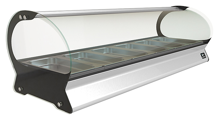 Витрина тепловая КОБОР SE-4H белая