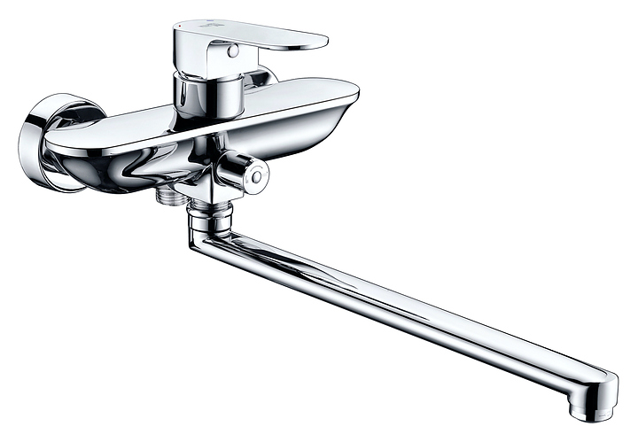 Смеситель для ванны с душем Wasserkraft Dinkel 5802L хром