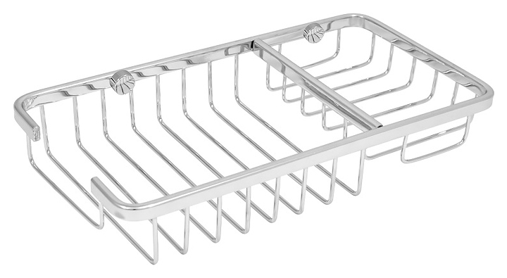 Полка Puff Solinne 11081 Base решетчатая (нерж. сталь) хром