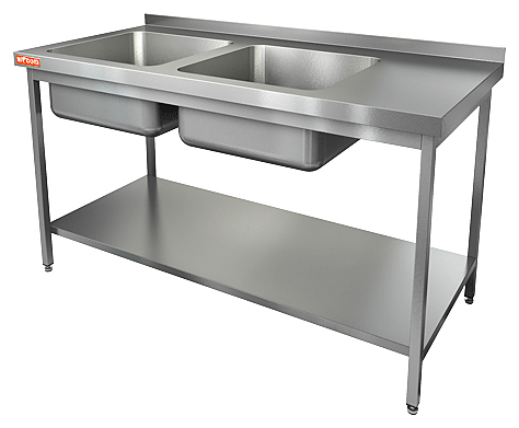 Ванна моечная HICOLD НСО2М-16/6БПЛ ЭН