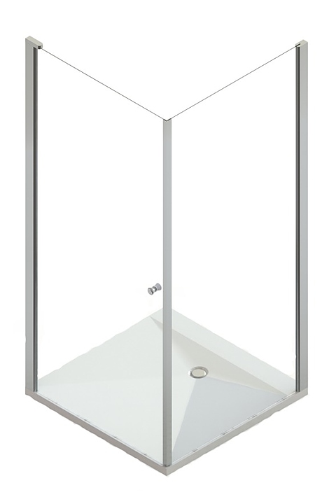 Душевой уголок Domani-Spa Expanse 99 DS04Еx99S1Cl 90х90 см